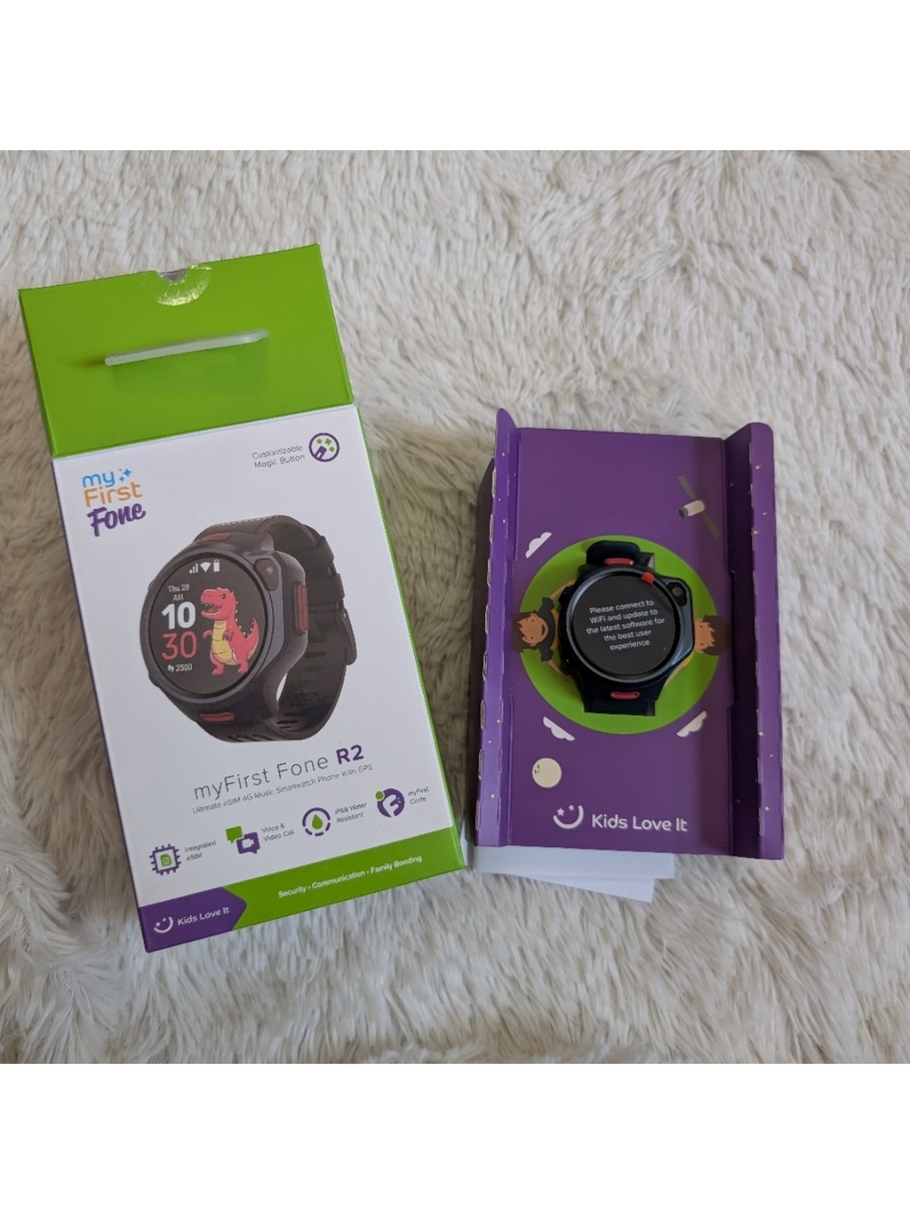 myFirst Smart Watch for Kids, R2 1.3" Fitness Tracker with Heart Rate